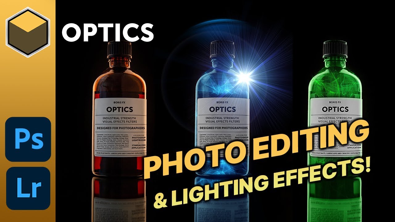 Photo Editing with Optics Light Effects in Photoshop
