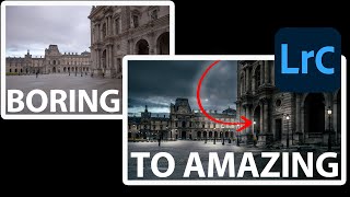 How I Turned A Gray, Boring City Into A Jaw-dropping Masterpiece With Lightroom!