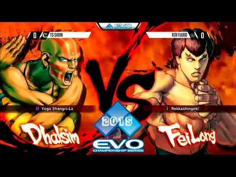 USFIV - TS SABIN [Dhalsim] vs RZR FUUDO [Fei Long] - EVO 2015