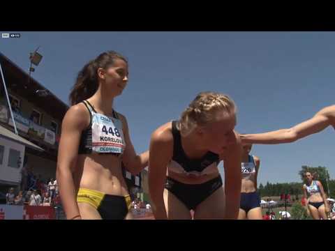 MČR juniorek Olomouc 2019 - 400m př.