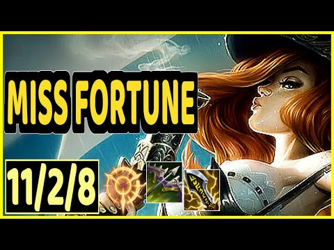 MISS FORTUNE VS SENNA - 11/2/8 KDA ADC GAMEPLAY GRANDMASTER I