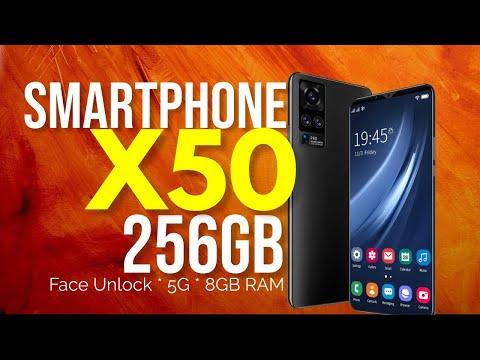 X50 5.8inch AI Smartphone 8GB 256GB  LTE HD Android 10.0 TypeC Face Unlock 4G 5G