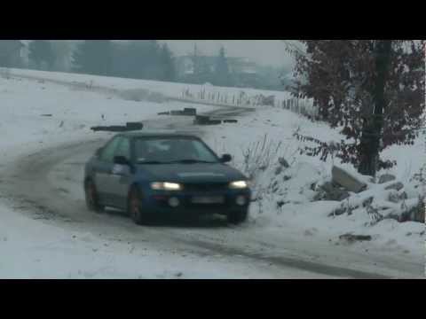 Zimowy Rally Oes Dębno 2012 - Tomasz Boryczko / Dominik Dziedzic - Subaru Impreza