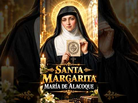 Oración a Santa Margarita María de Alacoque |#fe #biblia #shorts