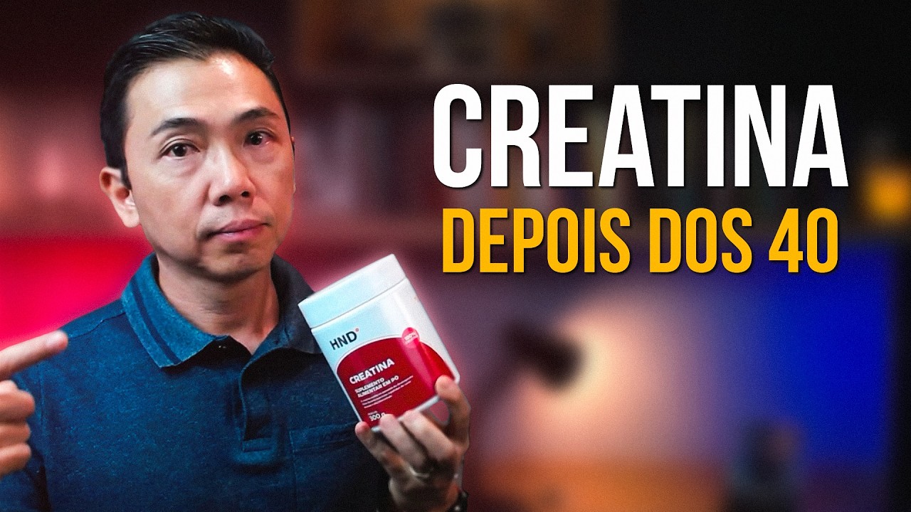 QUAIS OS BENEFÍCIOS DA CREATINA PARA PESSOAS COM MAIS DE 40 ANOS | Dr. Hiroki explica