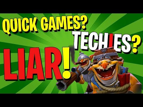 Quick Games? Techies? LIAR! - DotA 2