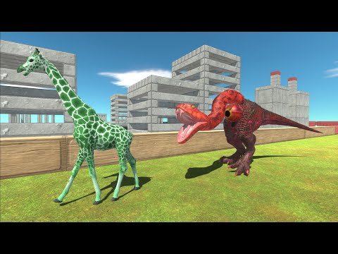 Escape from ALIEN TITANBOA MUTANT - Animal Revolt Battle Simulator