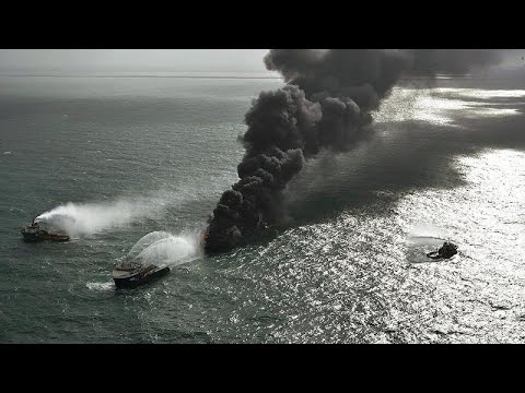 Sri Lanka: è allarme disastro ambientale. Una nave mercantile sta affondando