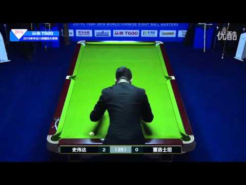 Shi Weida VS Andrey Seroshtan - 2016 World Chinese 8 Ball Masters