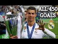 Cristiano Ronaldo All 450 Goals For Real Madrid 2009-2018