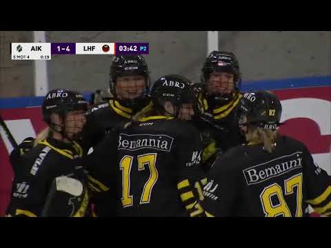 Höjdpunkter SDHL: AIK - Luleå 8/10
