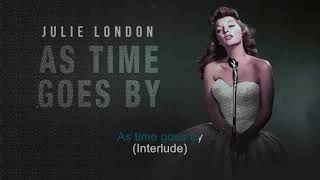 As Time Goes By | Julie London | Karaoke