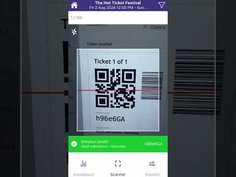 Ticket Tailor Check-in App