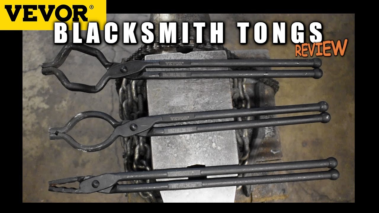 Vevor Blacksmith Forging Tongs (Unbox and Review) #vevor #forging #blacksmith #knifemaking