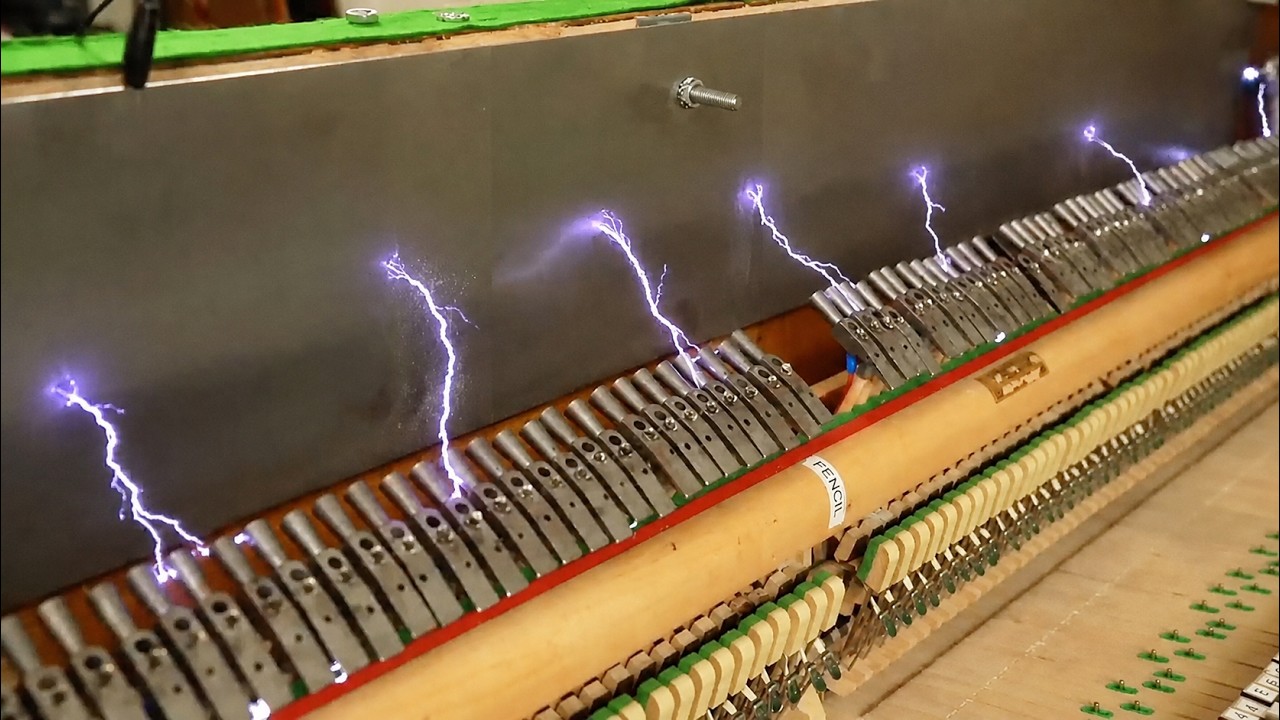 1 MILLION VOLT piano sounds UNREAL (I GOT SHOCKED)