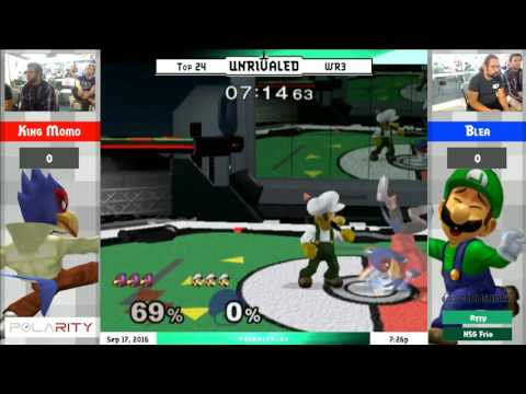 Unrivaled 2 Melee - King Momo (Falco) vs TGL Blea Gelo (Luigi) - Winners Quarters