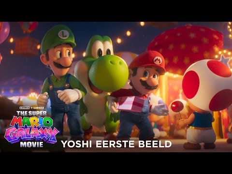 The Super Mario Galaxy Movie | Yoshi eerste beeld [Nederlands gesproken]