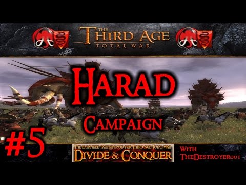 Third Age Total War: Divide and Conquer v0.5 - Harad Campaign #5