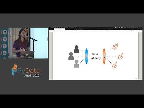 Jim Crist: Introducting Dask-Gateway: Dask clusters as a service | PyData Austin 2019
