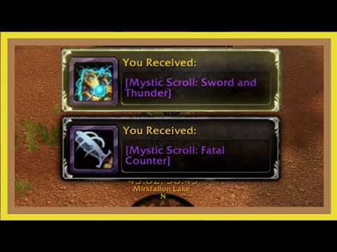 how to get SWORD AND THUNDER & FATAL COUNTER in warcraft reborn - ascension bronzebeard!