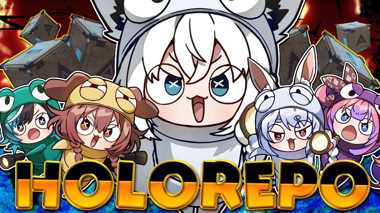 【R.E.P.O.】 今日のホロREPOも楽しいコスメティック集めになりそうでう #ホロREPO【ホロライブ/白上フブキ】