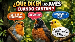 ¿QUE DICEN LAS AVES AL CANTAR? ¡Su Significado REAL!