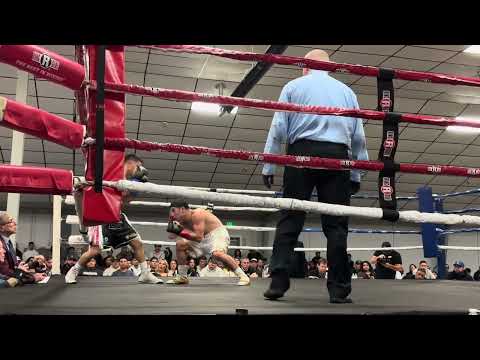 Emmanuel Ojeda vs Alexis de la Cerda 4th pro fight 