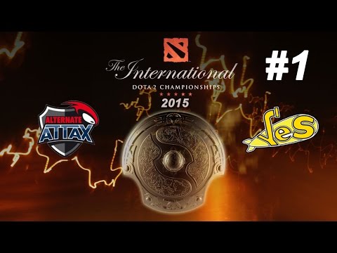 Alternate Attax vs Yellow Submar1ne game 1 - Dota 2 The International 2015
