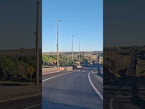 Driving in Road BR-153 Transbrasiliana: Marília, SP #brazil #travel #highway #ontheroad #roaddriving