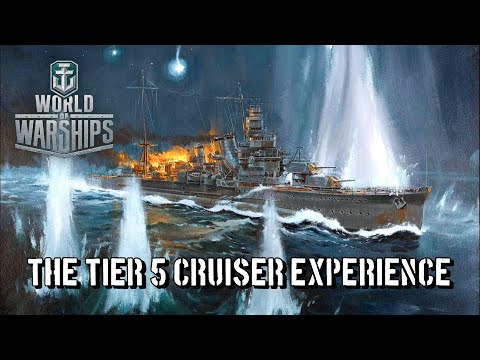 World of Warships - The Tier 5 Cruiser Experience