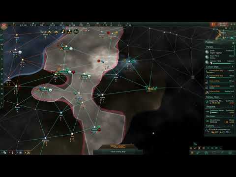 Stellaris 2.7 no DLC tutorial - upgrading outposts and starport buildings and modules