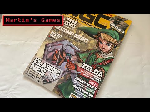 Looking through August 2004 Nintendo Official Magazine UK!