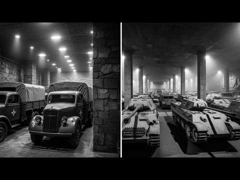 Inside the Massive Nazi Fortress Where 1,800 Military Vehicles Were Sealed in the Alps