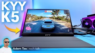 This Portable 4K Monitor Will SHOCK You! (KYY K5 Review)