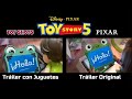 TOY STORY 5 Trailer Con Juguetes Reales Vs Original Recreación TOY SHOTS 2025