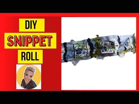 Snippet Roll Tutorial | Junk Journal DIY ✅