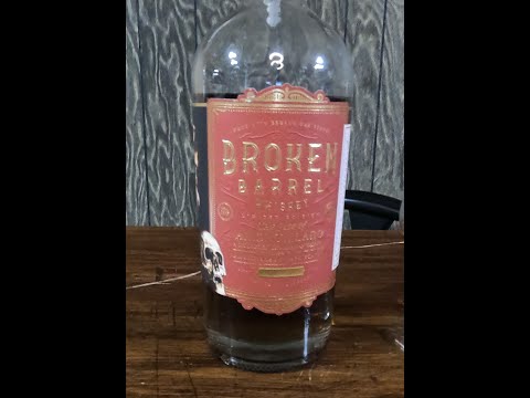Whiskey Review 282;  Broken Barrel Whiskey, The Cask of Amontillado, Finished American Whiskey