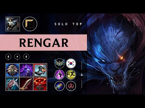 Rengar Top vs Jayce - KR Challenger Patch 25.23