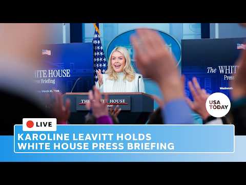 Live: Trump White House press briefing after Iran, US reach two-week ceasefire