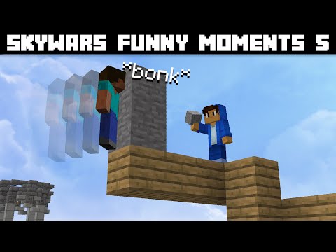 Skywars Funny Moments 5 | Now kills 99.9% of germs