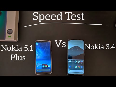 Speed Test : Nokia 3.4 Vs Nokia 5.1 Plus