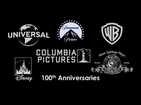 100th Anniversary Movie Studio Logos
