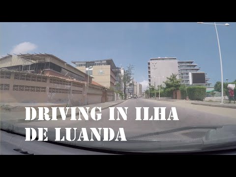 Driving in ilha de Luanda