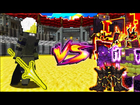 Minecraft: Nameless King VS L_Ender 's Cataclysm Mod | Mob Battle