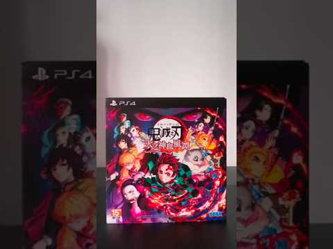 Unboxing Limited Demon Slayer: Kimetsu no Yaiba – The Hinokami CHRONICLES Collector's Edition PS4