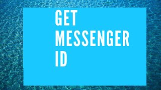 How To Find Messenger ID | Facebook Id Or Messenger ID | change messenger username