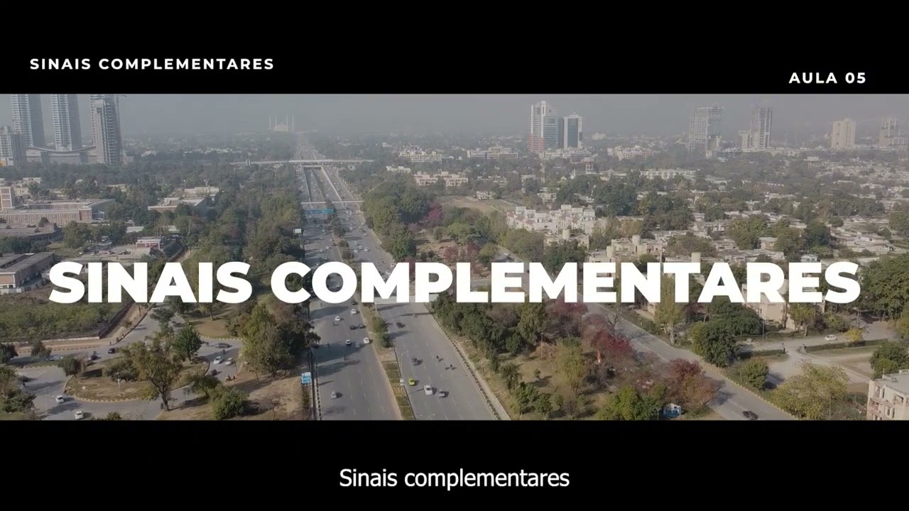 Aula 5.2- Sinais de Pré-sinalização, completares e painéis
