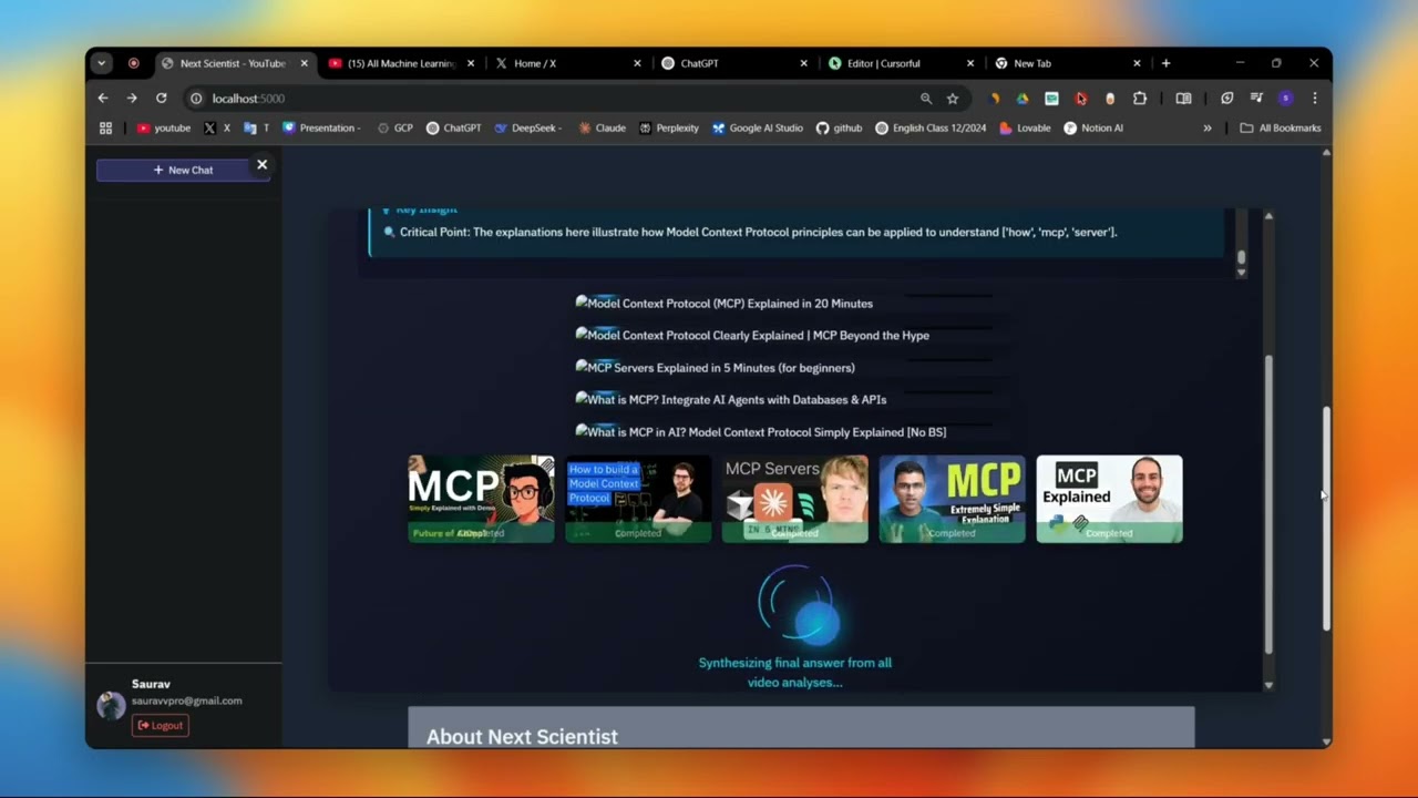 Next Scientist  video thumbnail