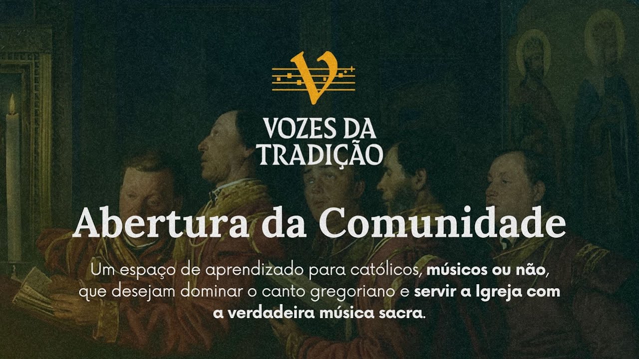 ABERTURA da Comunidade de Música Sacra VOZES DA TRADIÇÃO!