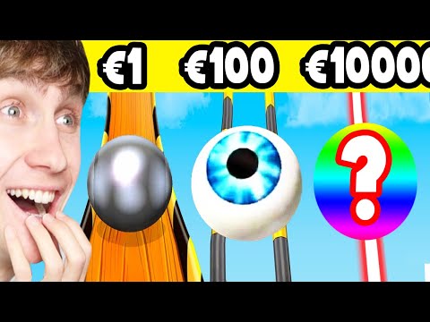 1€ Bal Vs 1.000.000€ Bal (Extreem)